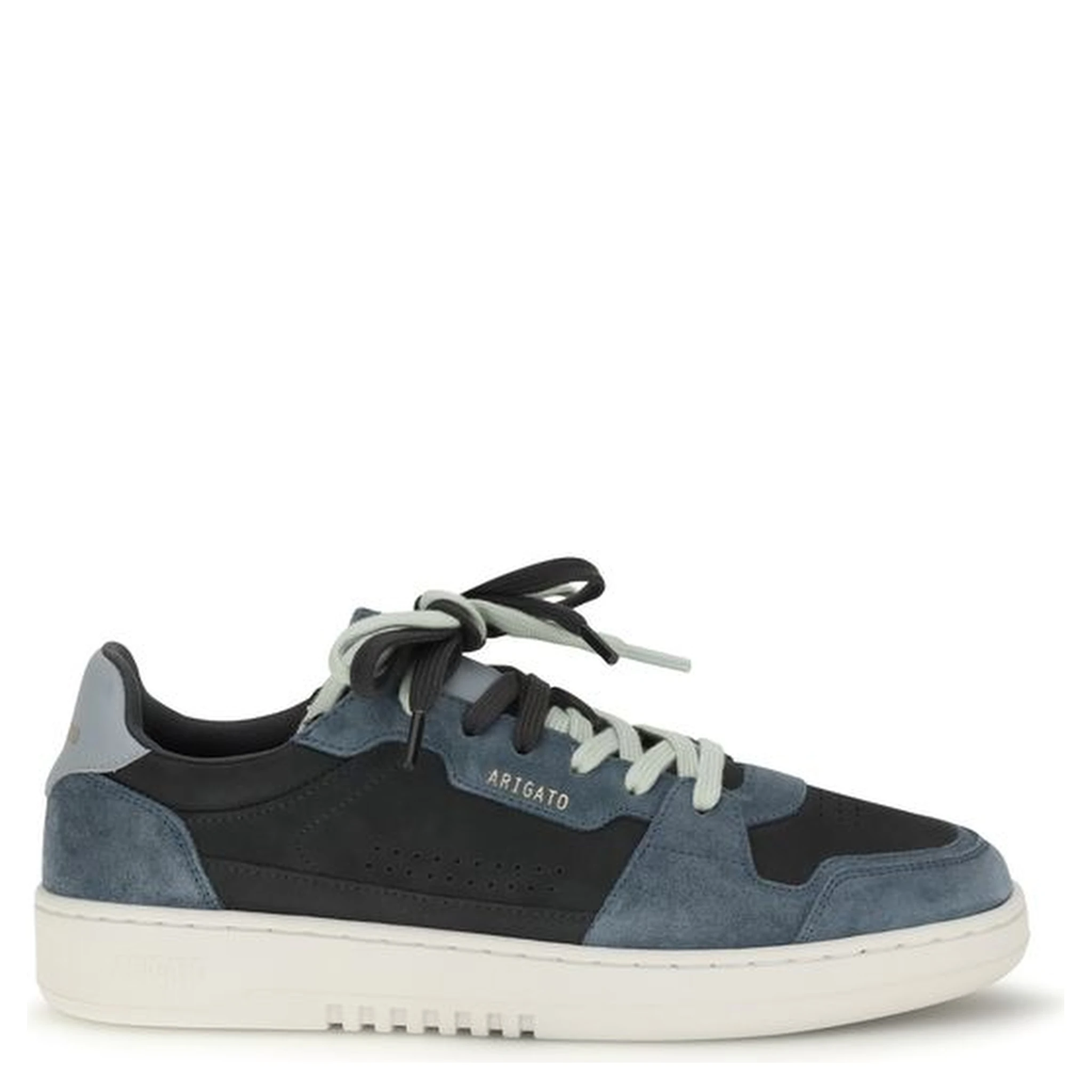 Multicolor Nubuc Leather Low Top Sneakers