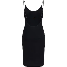 Black Viscose Cocktail Dress