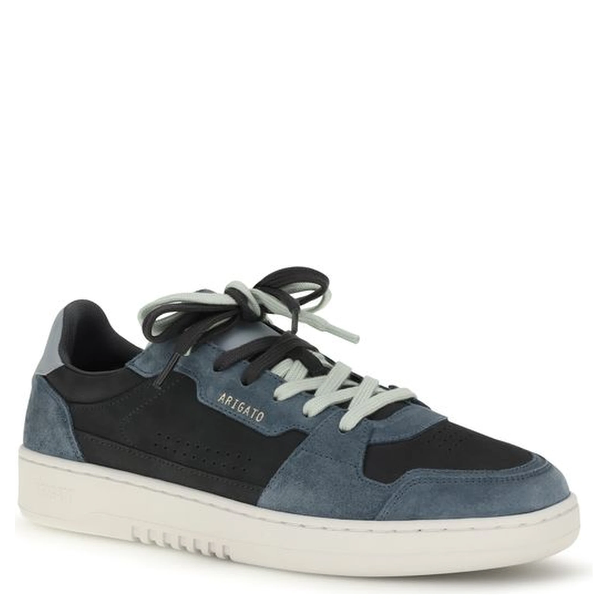 Multicolor Nubuc Leather Low Top Sneakers