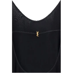 Black Viscose Cocktail Dress