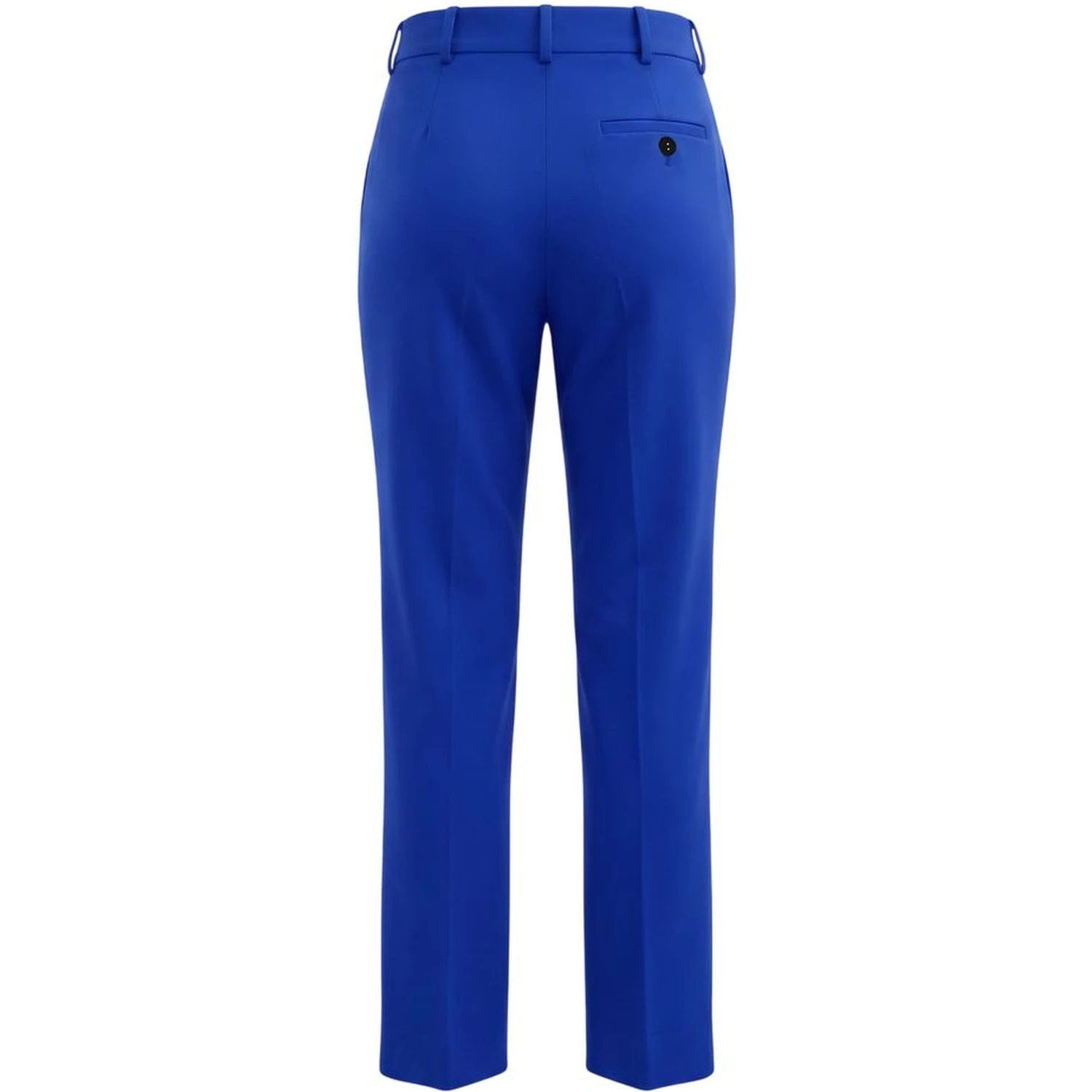 Blue Wool Women Pant