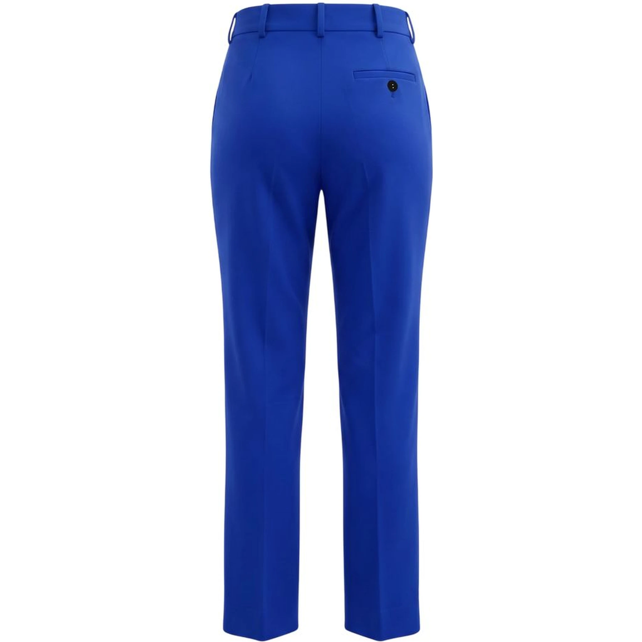 Blue Wool Women Pant