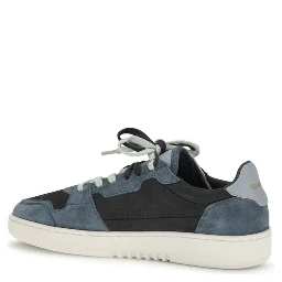 Multicolor Nubuc Leather Low Top Sneakers