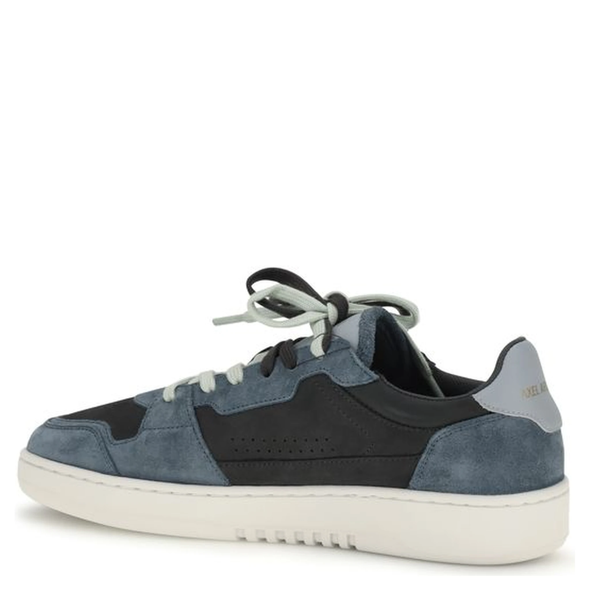Multicolor Nubuc Leather Low Top Sneakers