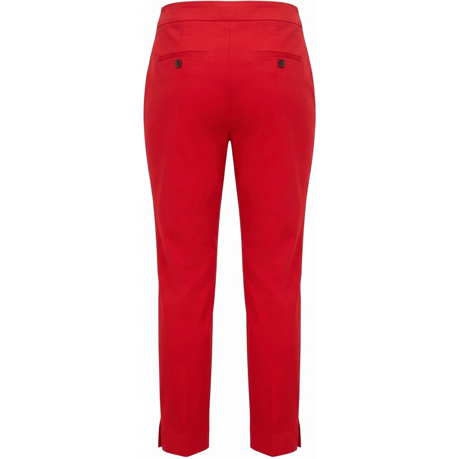 Red Cotton Women Pants