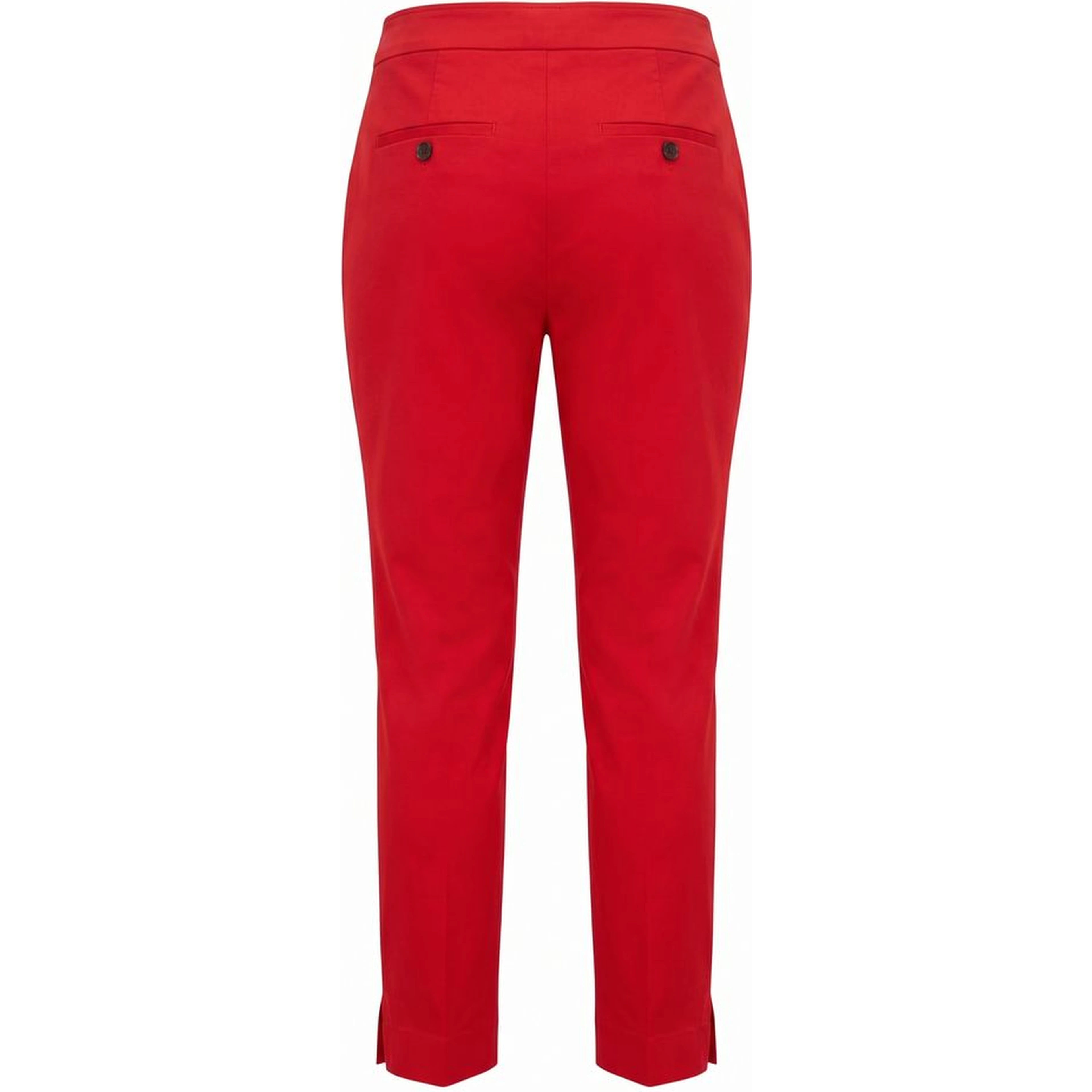 Red Cotton Women Pants