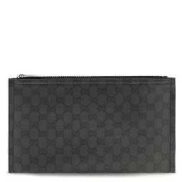 Black Fabric Shoulder Bag