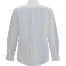 White Lyocell Dress Shirt