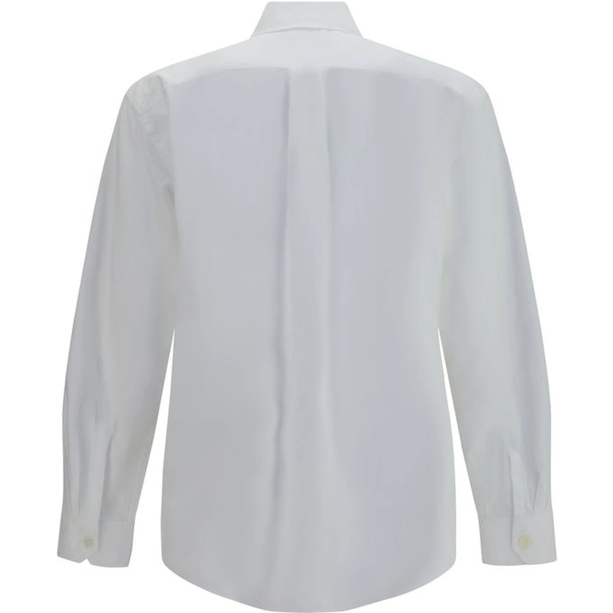 White Lyocell Dress Shirt
