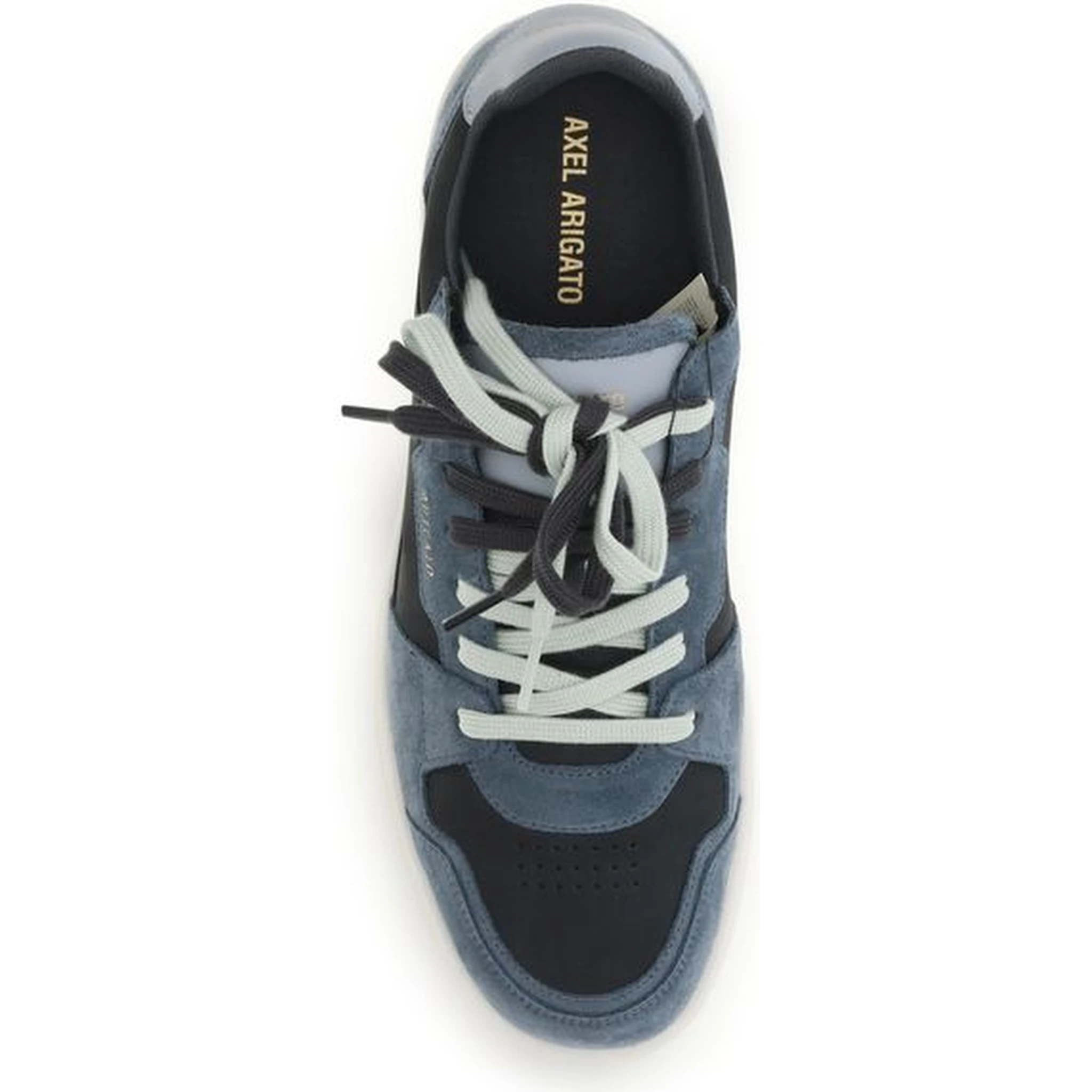 Multicolor Nubuc Leather Low Top Sneakers