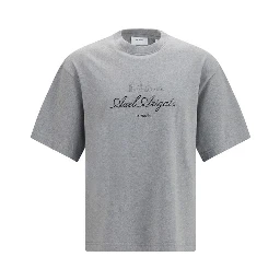 Gray Cotton T-Shirt