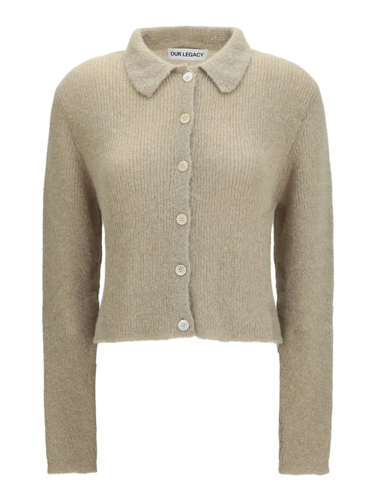 Beige Alpaca Vicugna Pacos Polo Shirt