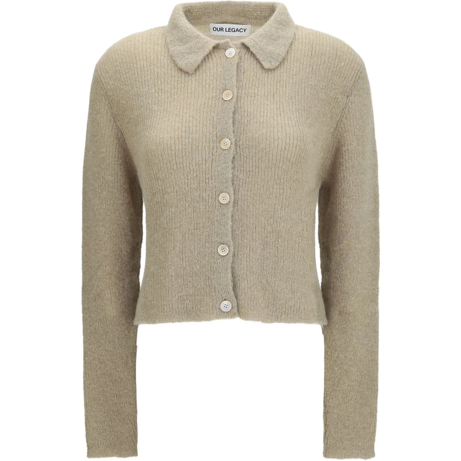 Beige Alpaca Vicugna Pacos Polo Shirt