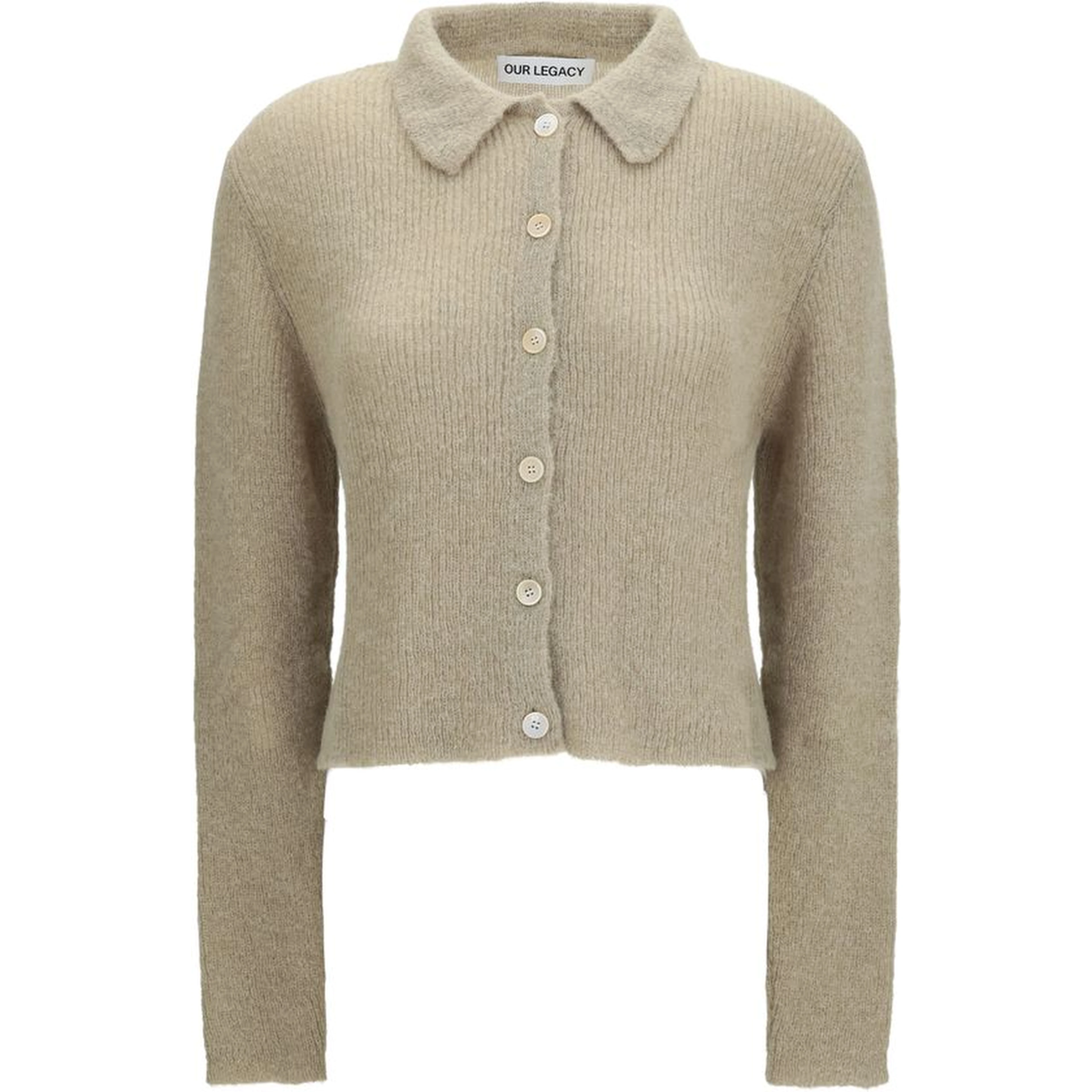 Beige Alpaca Vicugna Pacos Polo Shirt