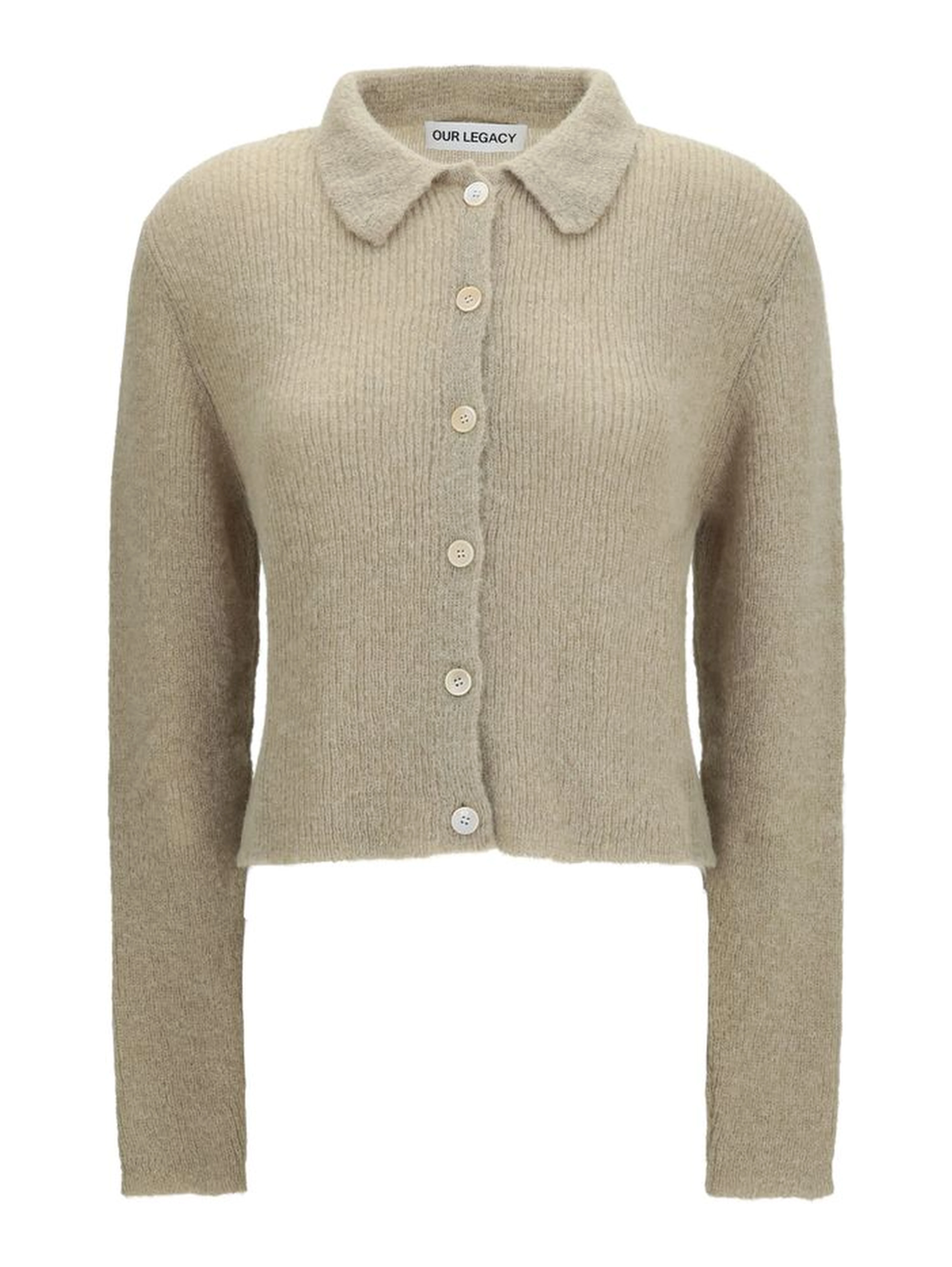 Beige Alpaca Vicugna Pacos Polo Shirt