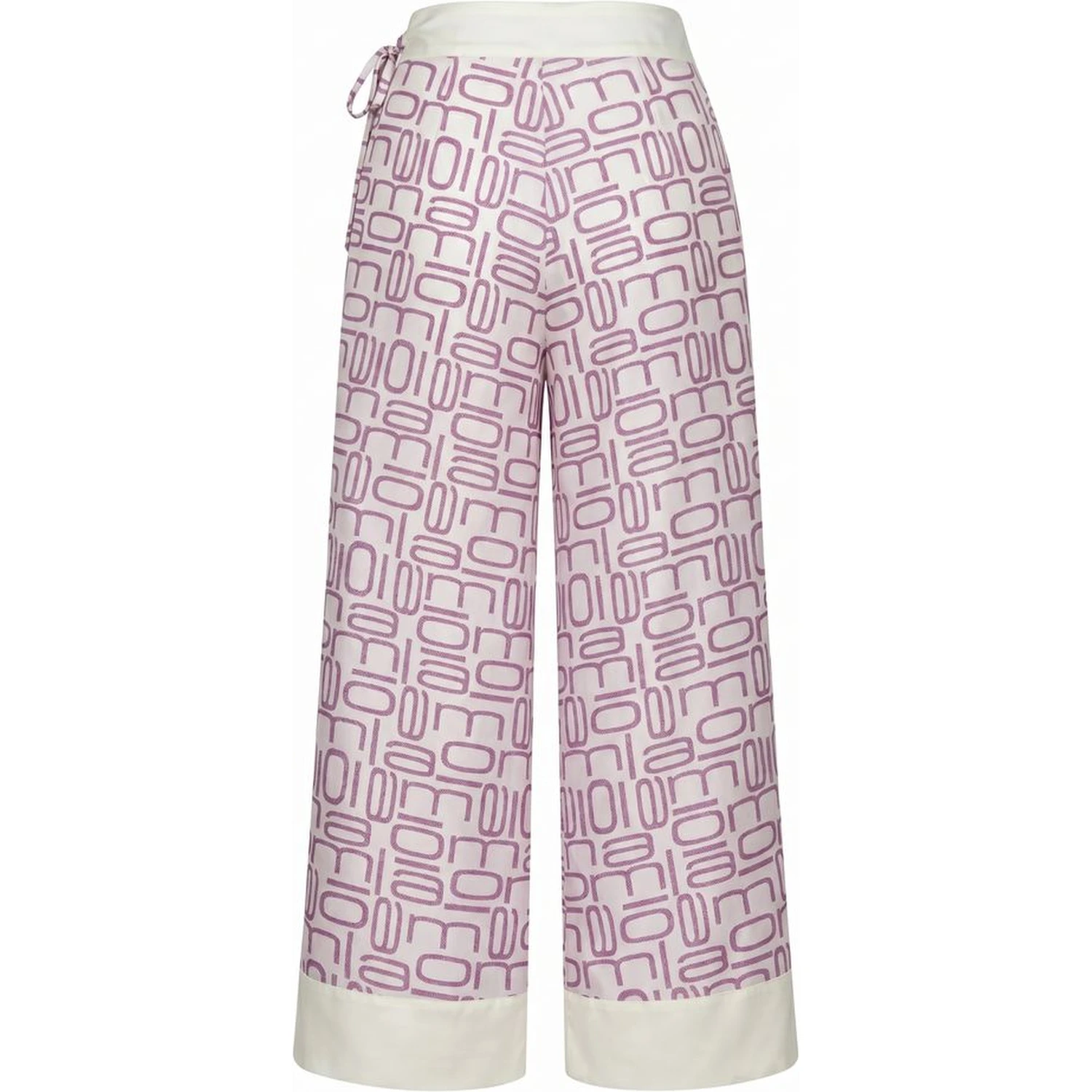 Purple Silk Women Pants