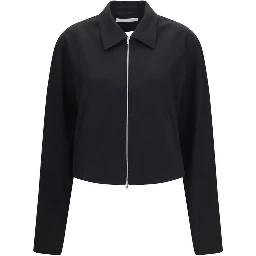 Black Wool Oves Aries Full-Length Jacket