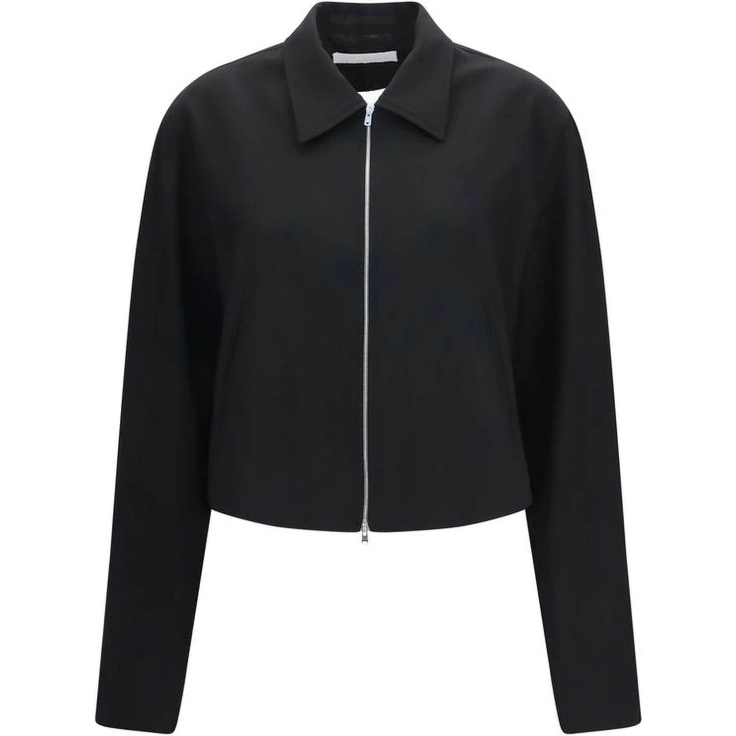 Black Wool Oves Aries Full-Length Jacket