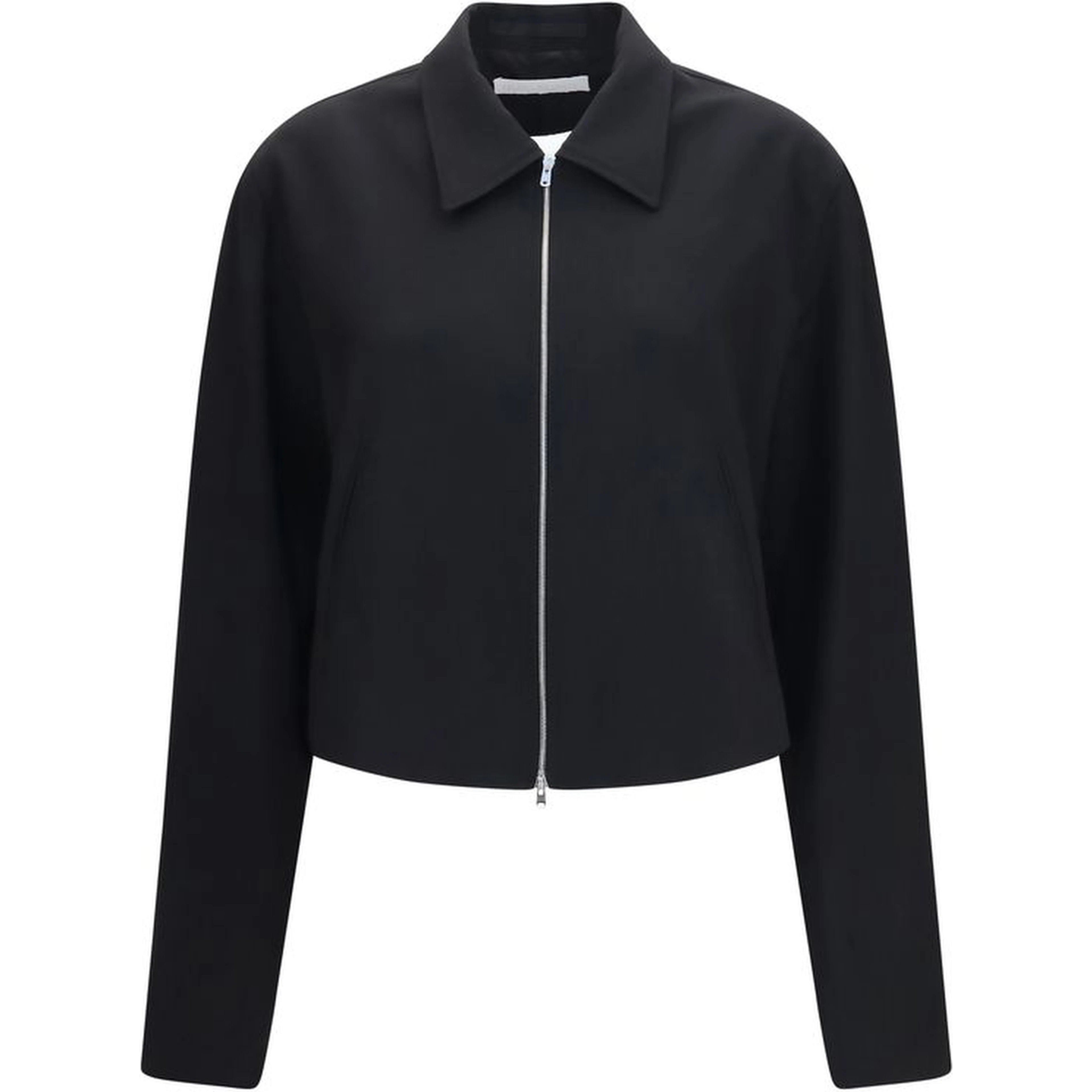 Black Wool Oves Aries Full-Length Jacket