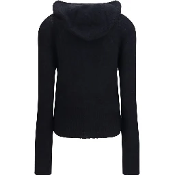 Black Alpaca Vicugna Pacos Hoodie