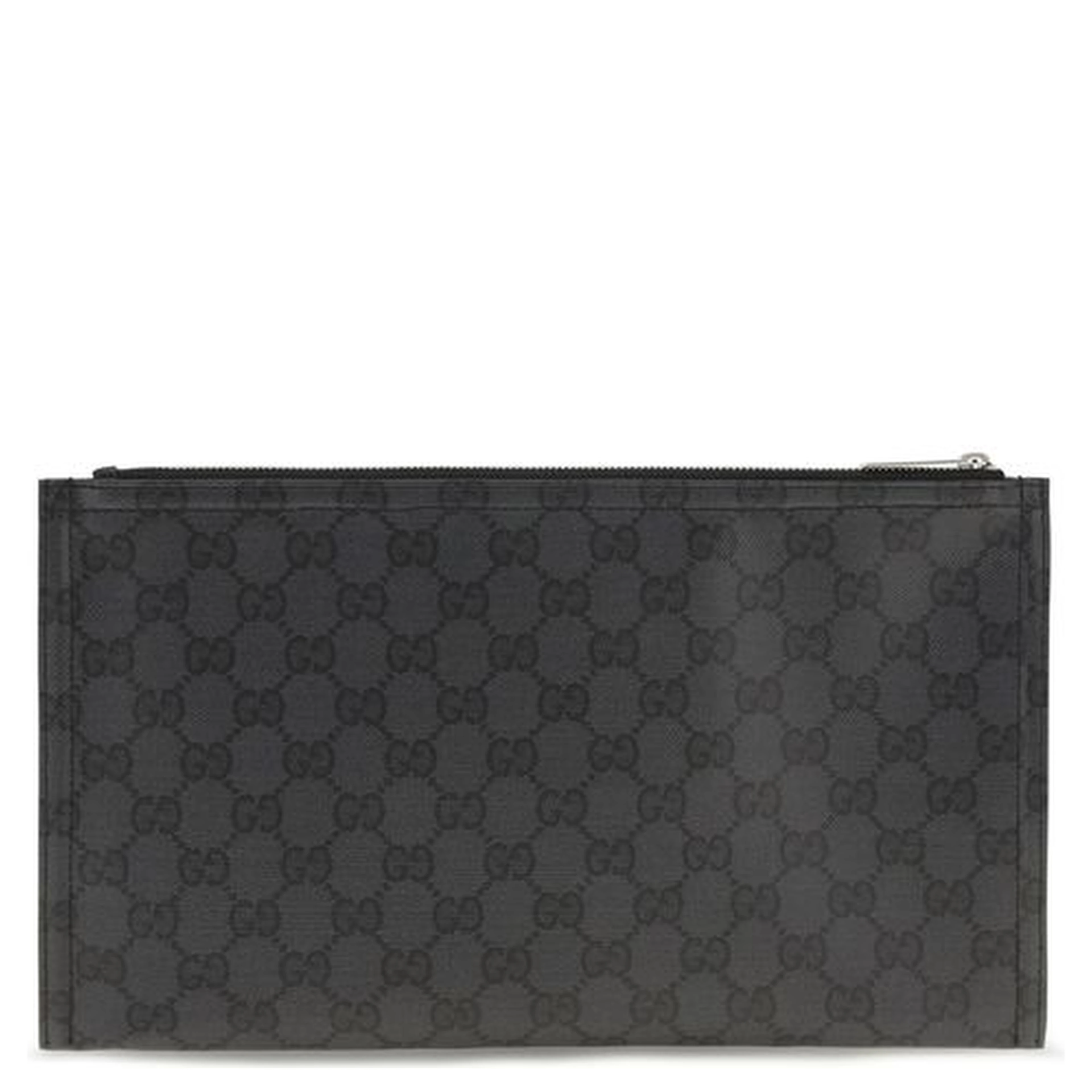 Black Fabric Shoulder Bag