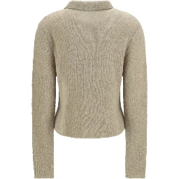 Beige Alpaca Vicugna Pacos Polo Shirt