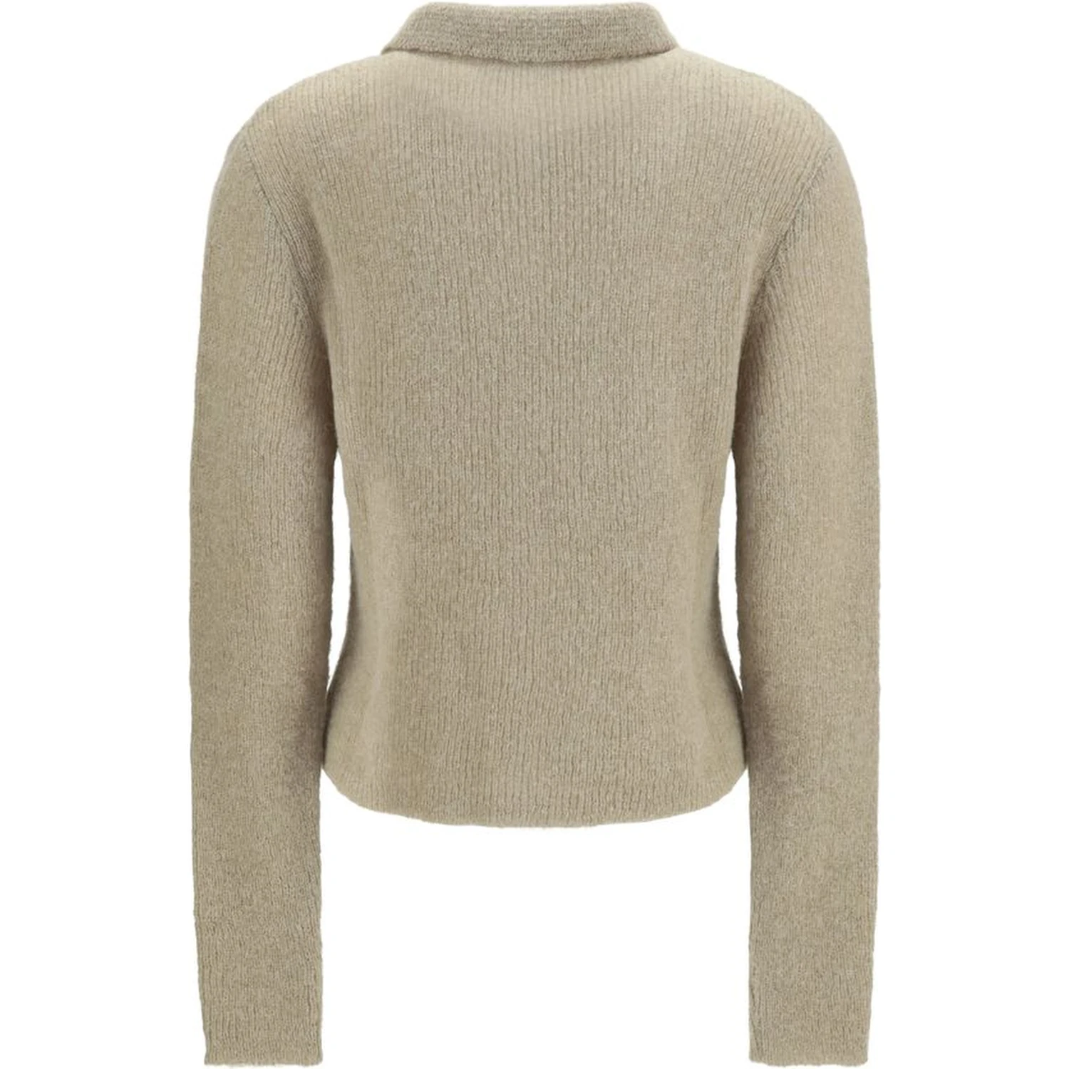 Beige Alpaca Vicugna Pacos Polo Shirt