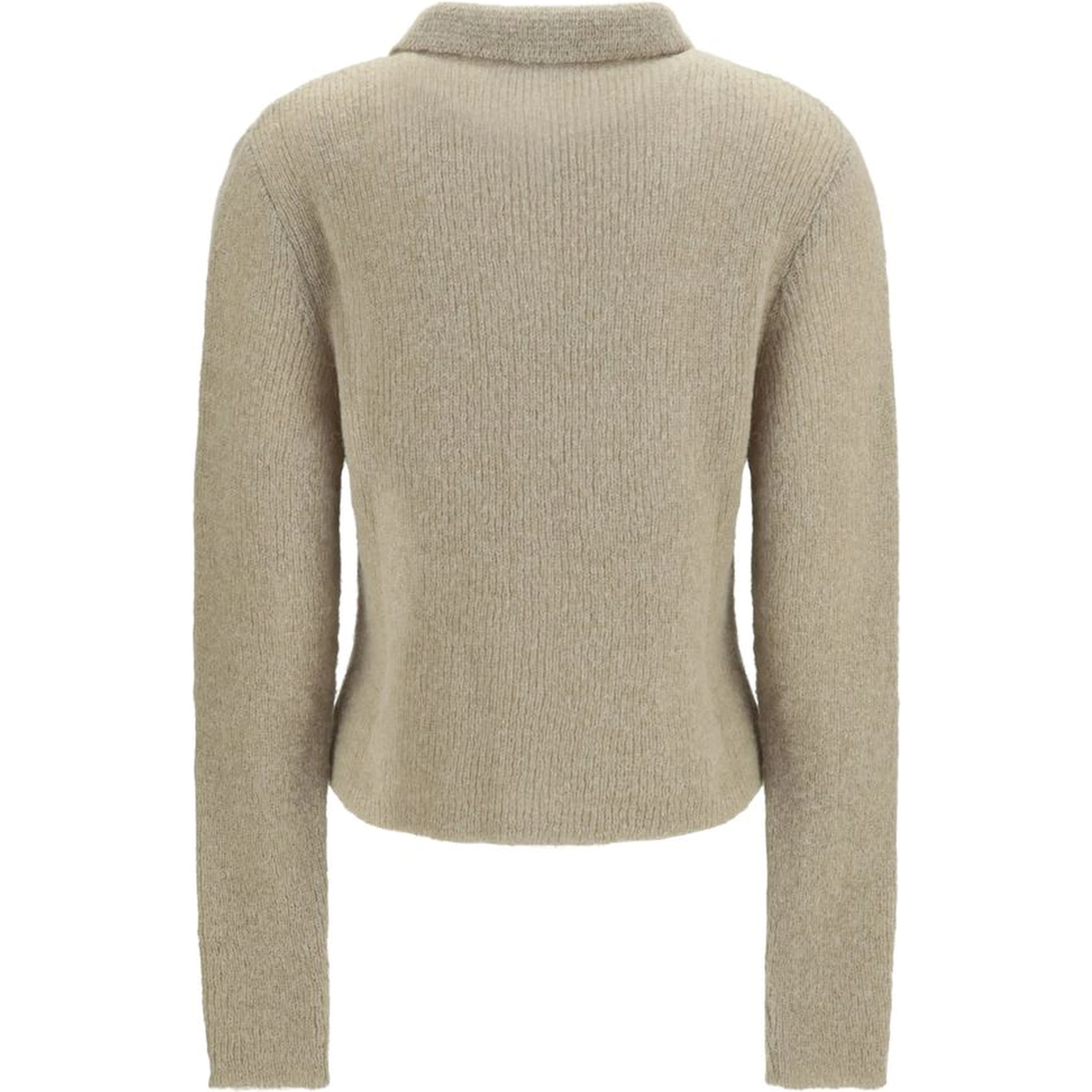 Beige Alpaca Vicugna Pacos Polo Shirt