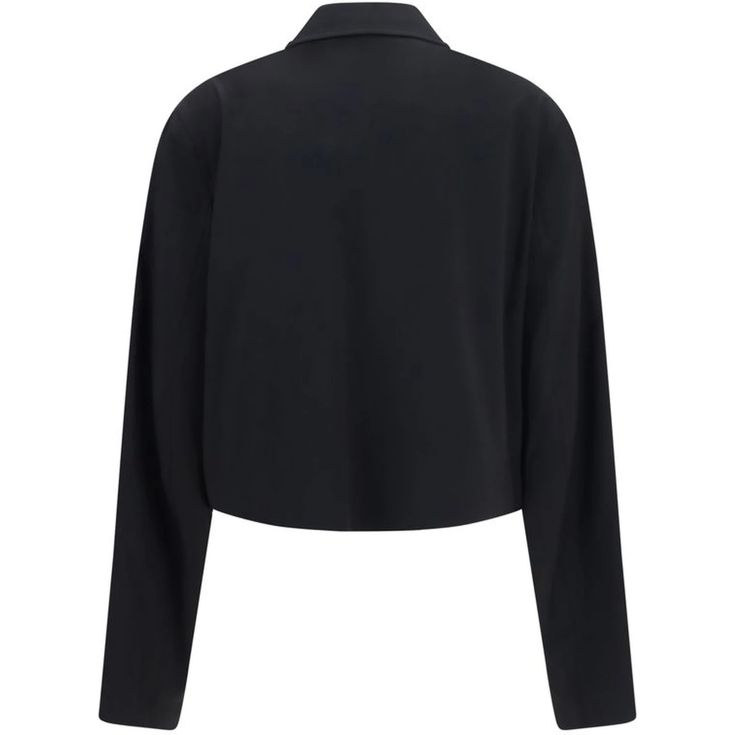 Black Wool Oves Aries Full-Length Jacket