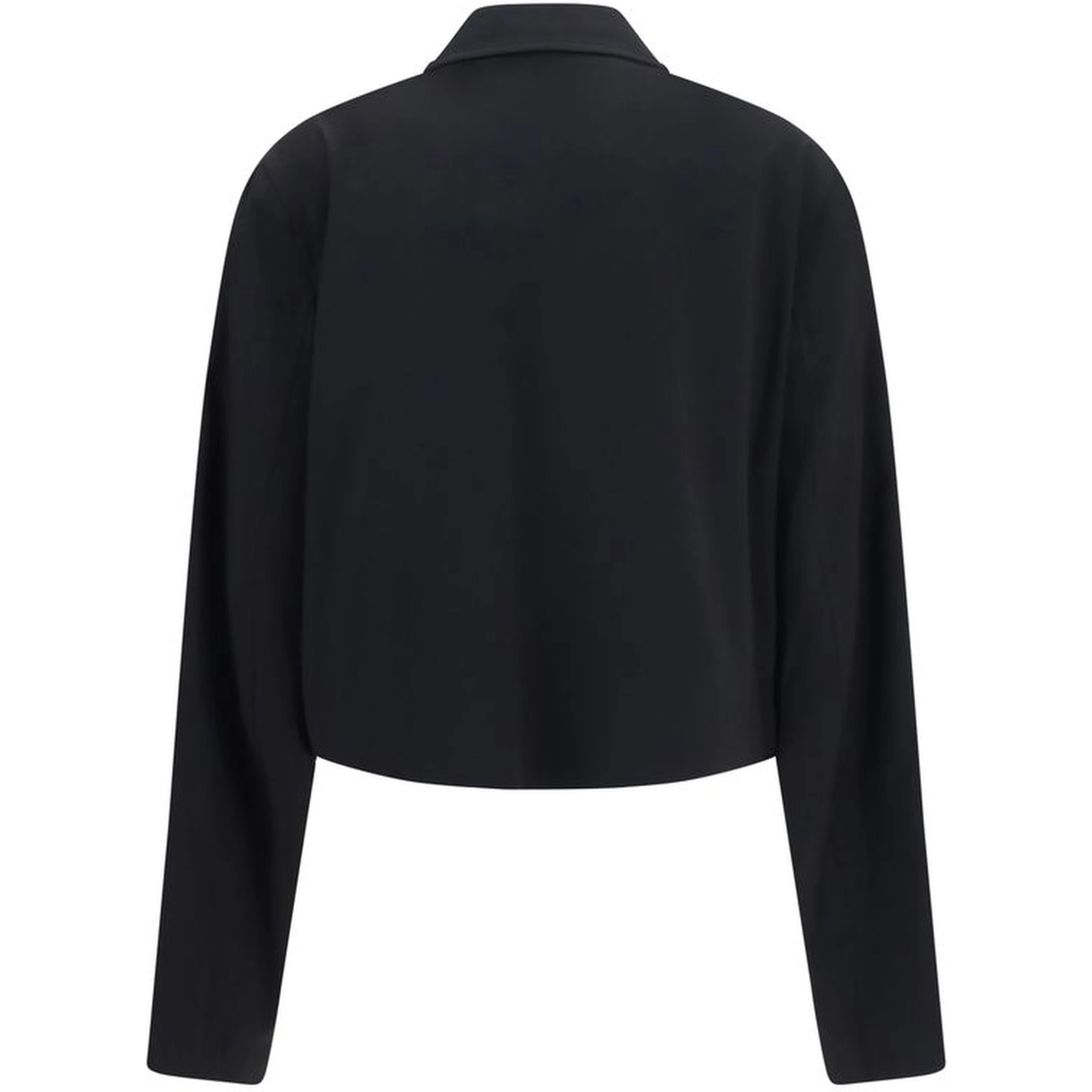 Black Wool Oves Aries Full-Length Jacket