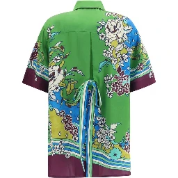 Multicolor Silk Blouse