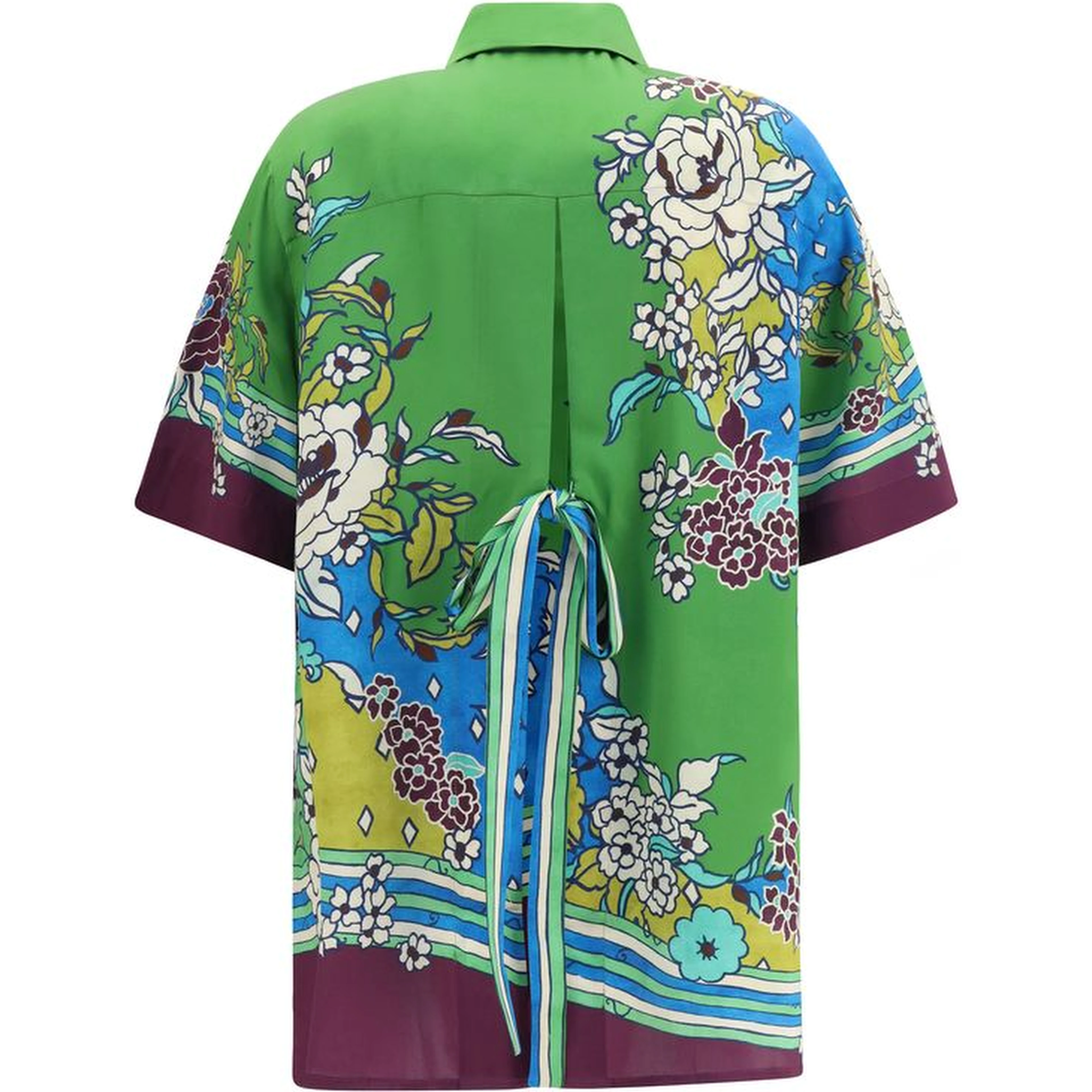 Multicolor Silk Blouse