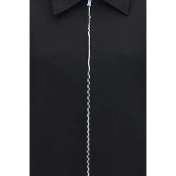 Black Wool Oves Aries Full-Length Jacket