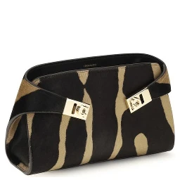 Brown Hair Shoulder Bag