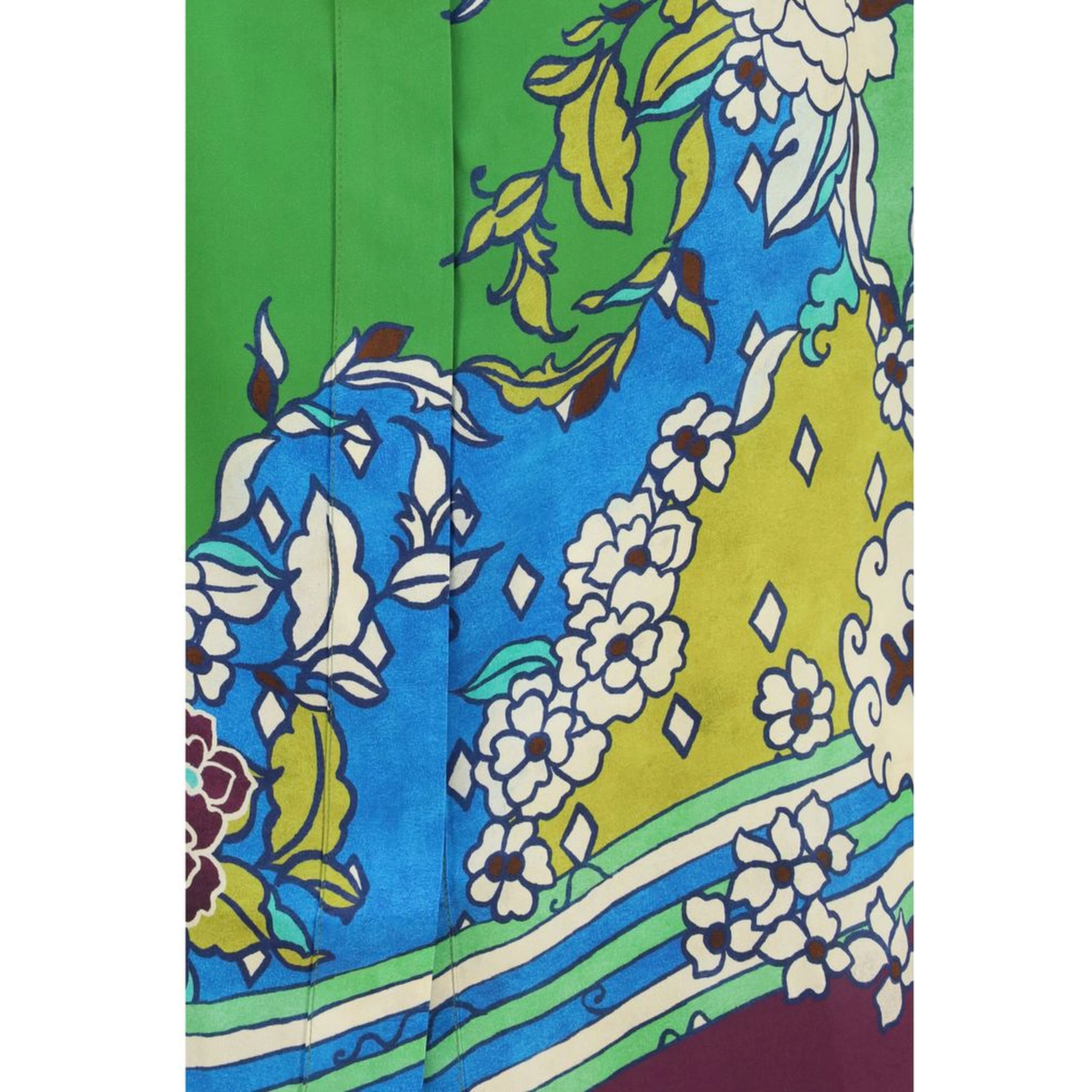 Multicolor Silk Blouse