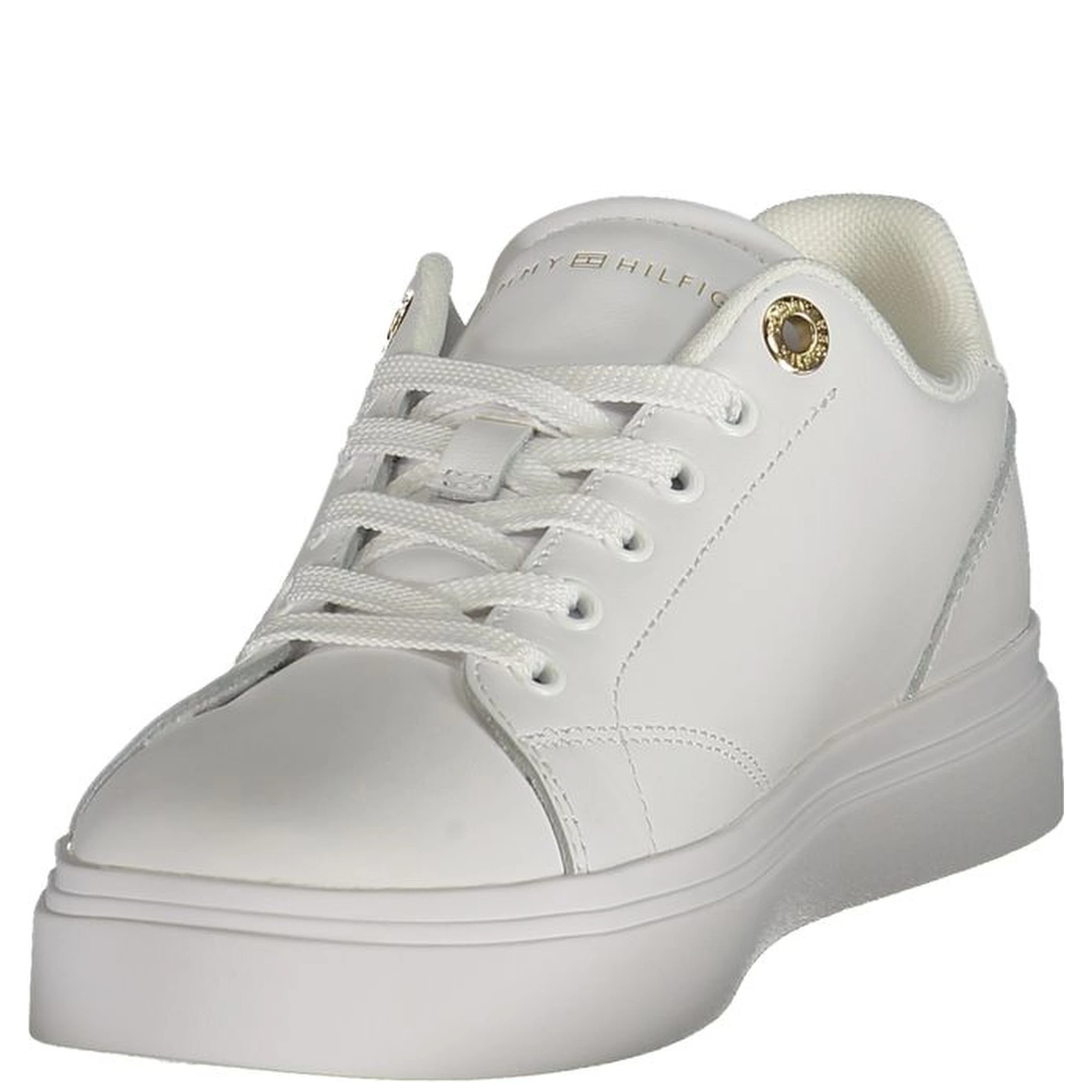 Bianco Polyurethane Donna Sneaker