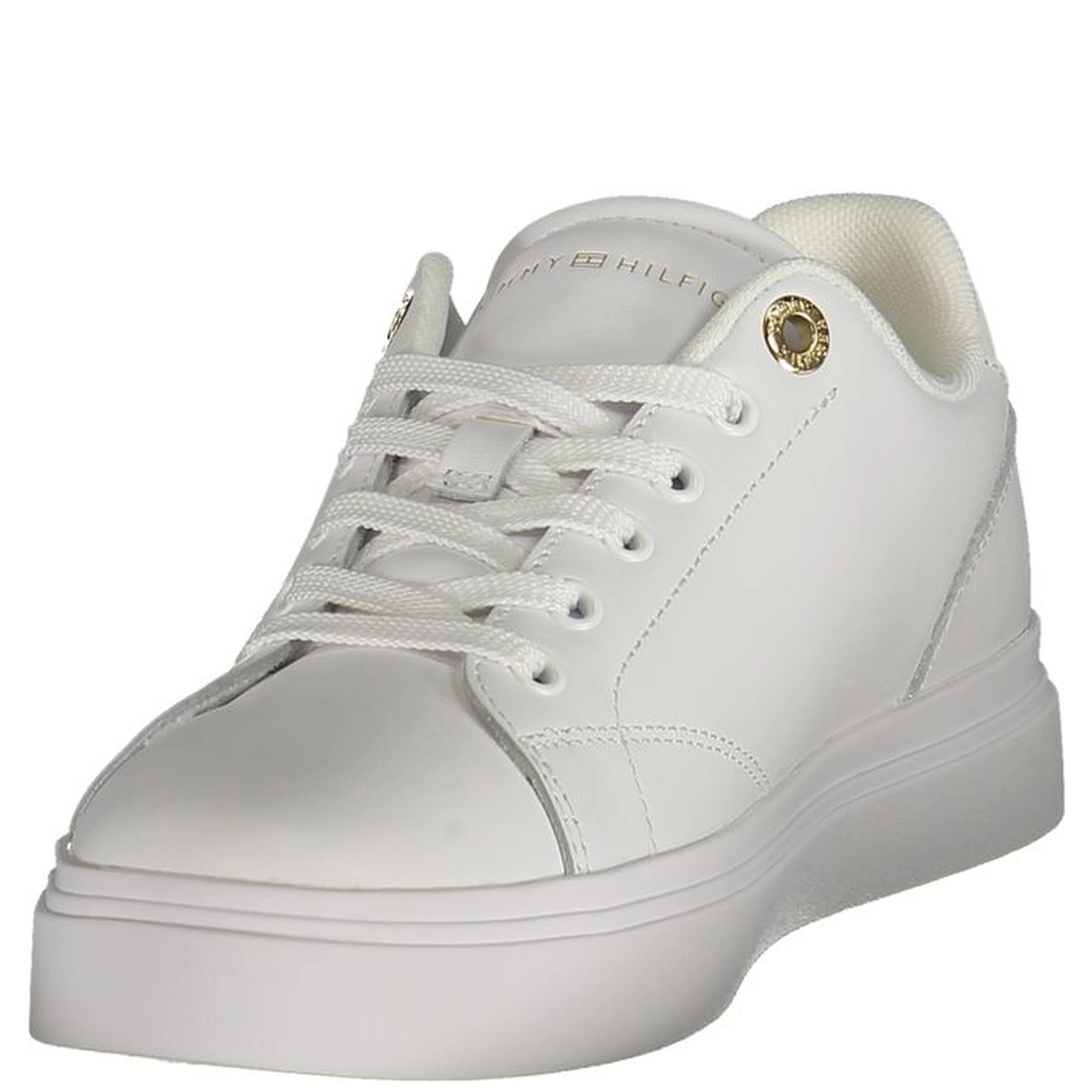 Bianco Polyurethane Donna Sneaker