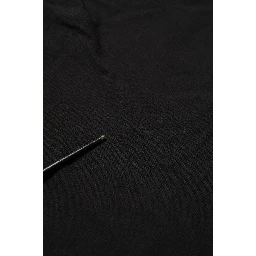 Black Cotton Short Sleeves CrewNeck T-shirt