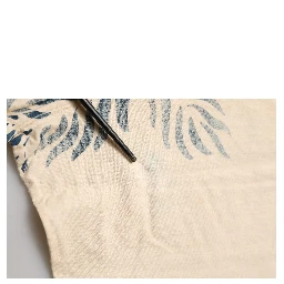 Beige Cotton Graphic Print Crew Neck T-shirt