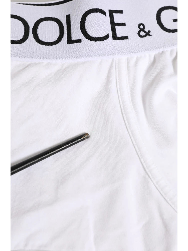 White Cotton Stretch Regular Boxer Underwear