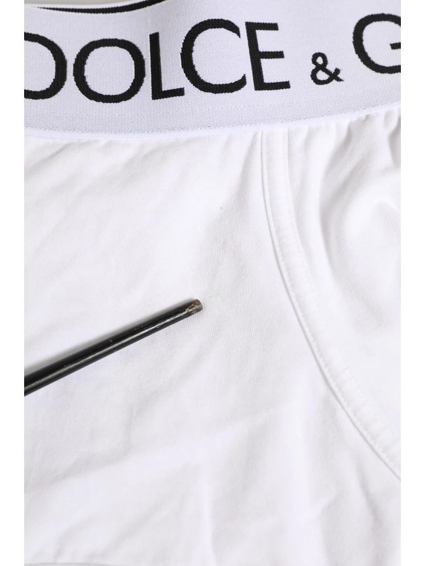 White Cotton Stretch Regular Boxer Underwear