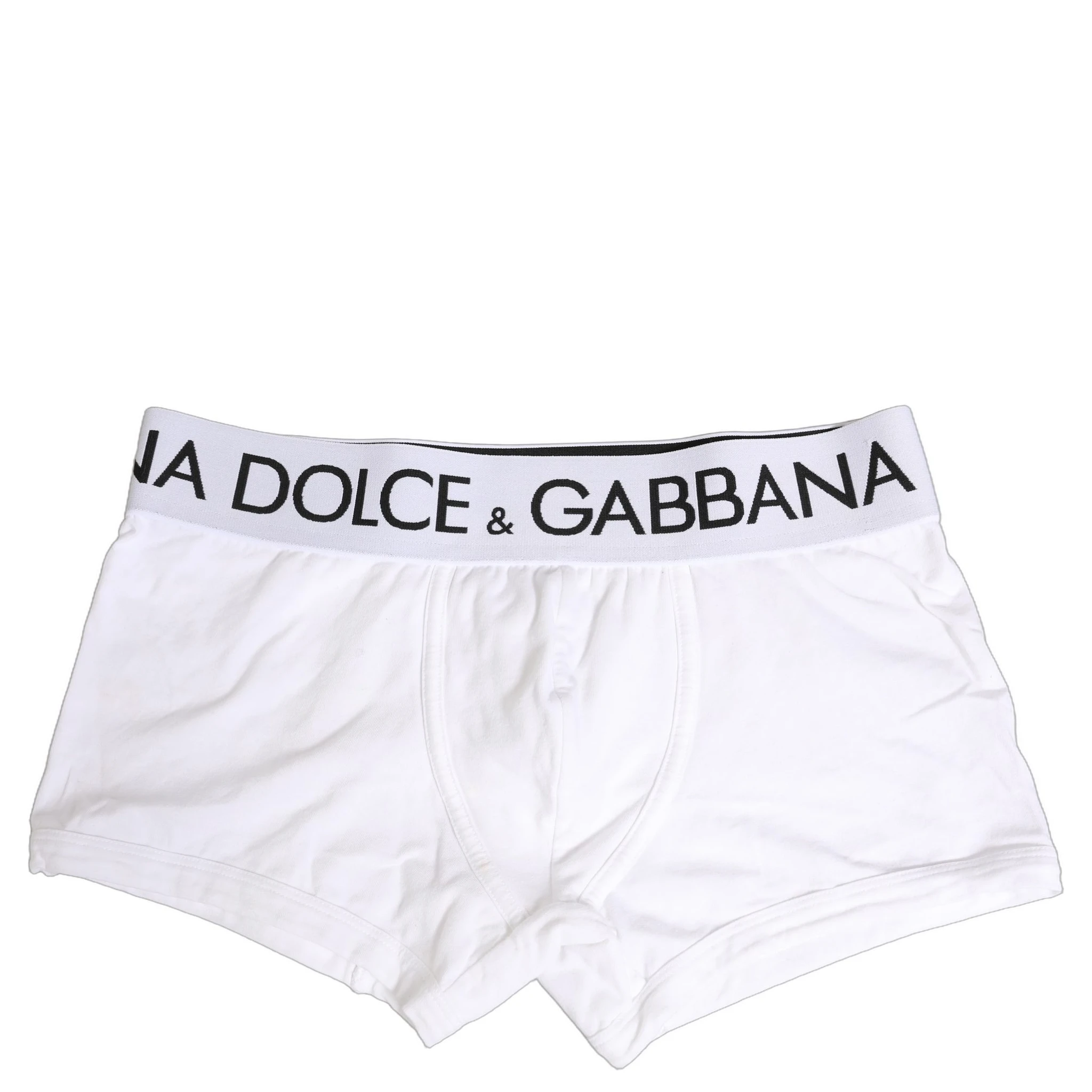 White Cotton Stretch Regular Boxer Underwear