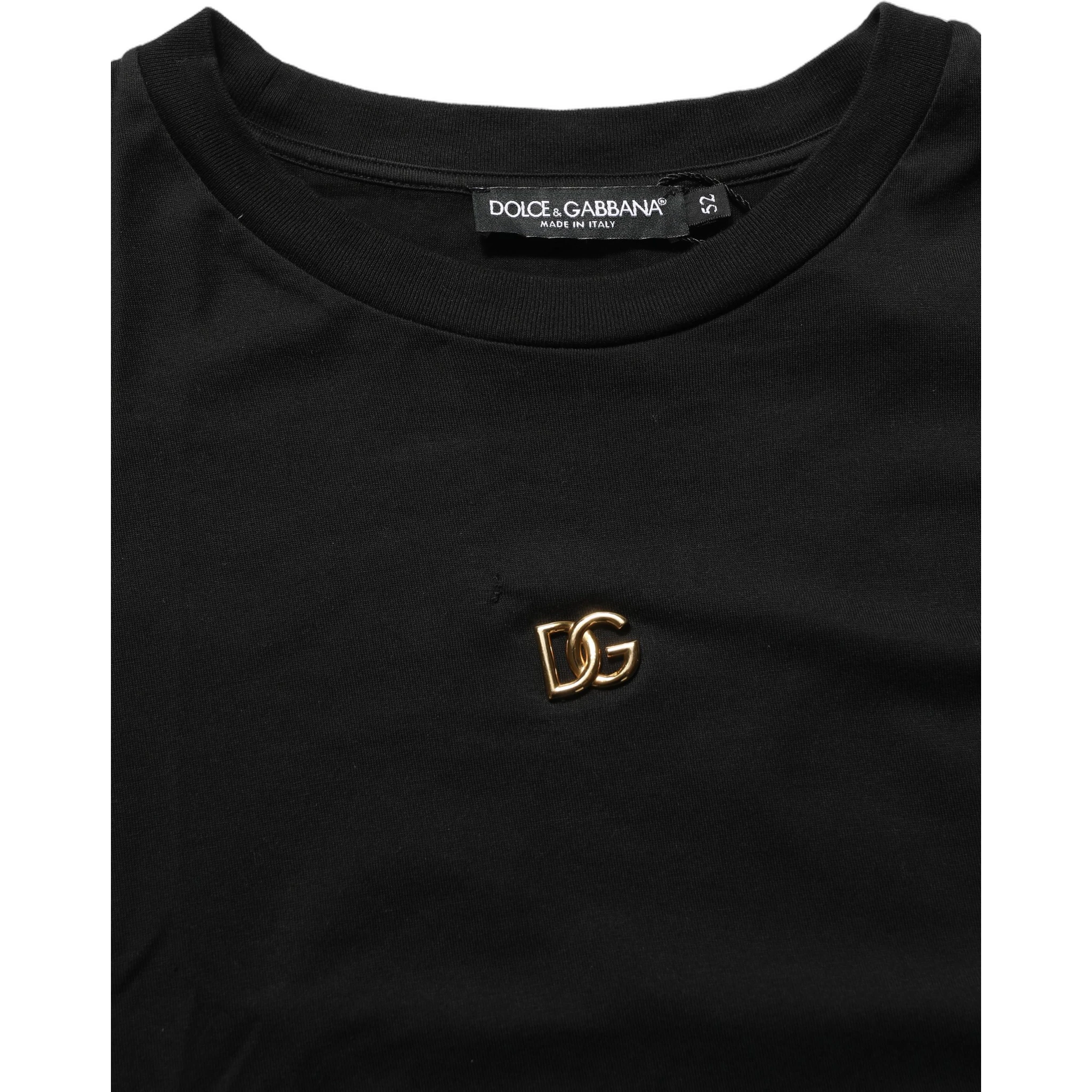Black Metal DG Logo Short Sleeves T-shirt