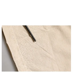 Beige Cotton Graphic Print Crew Neck T-shirt