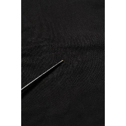 Black Cotton Short Sleeves CrewNeck T-shirt