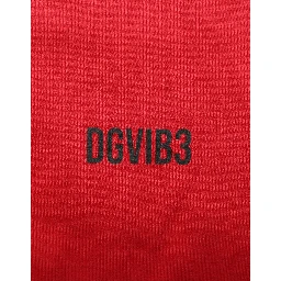Red Cotton Graphic Print Crew Neck T-shirt