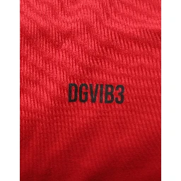 Red Cotton Graphic Print Crew Neck T-shirt
