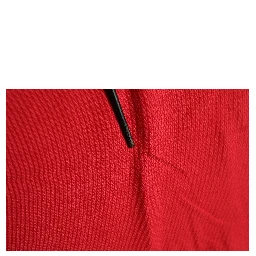Red Cotton Graphic Print Crew Neck T-shirt