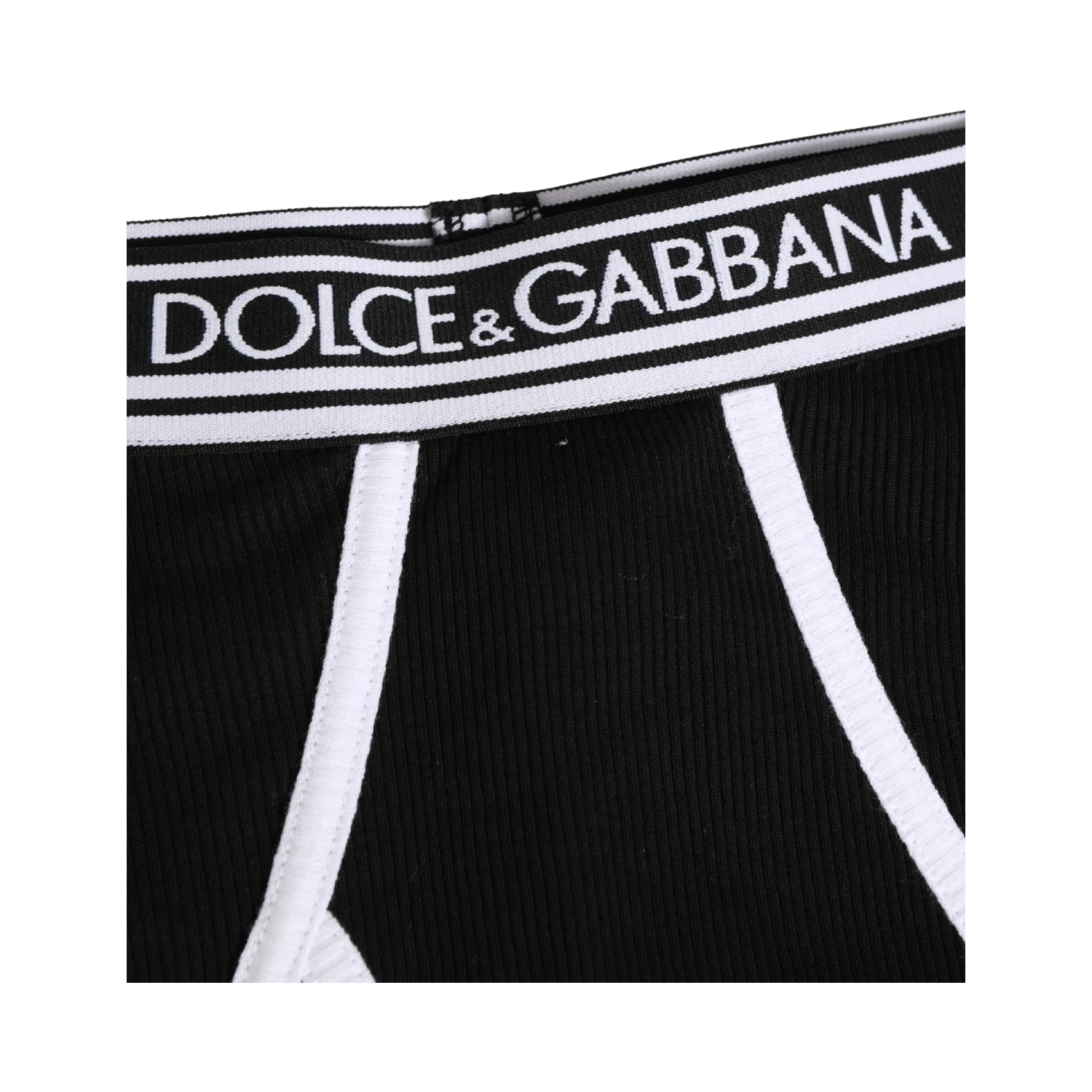 Black White Logo Waistband Coulotte Panty Underwear