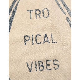 Beige Cotton Graphic Print Crew Neck T-shirt